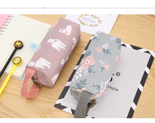Estuche Portátil de Lona para Lápices y Accesorios - Image 12