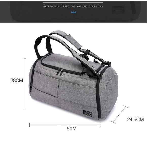 Bolsa de Viaje Deportiva Antirrobo de Gran Capacidad para Hombre