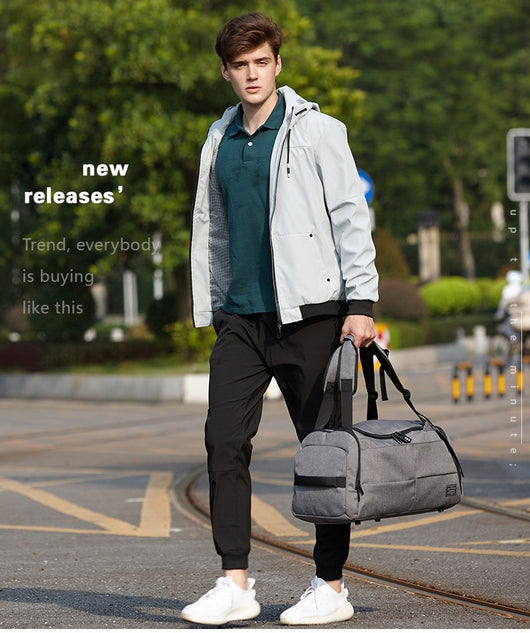 Bolsa de Viaje Deportiva Antirrobo de Gran Capacidad para Hombre - Image 3
