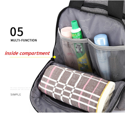 Bolsa de Viaje Deportiva Antirrobo de Gran Capacidad para Hombre - Image 18