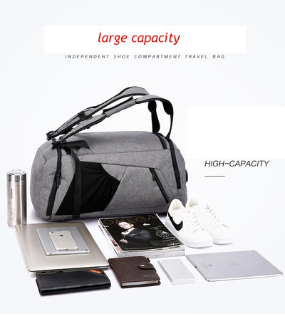 Bolsa de Viaje Deportiva Antirrobo de Gran Capacidad para Hombre - Image 20