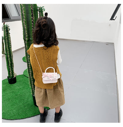 Bolso de Mano para Niña con Perlas - Image 4