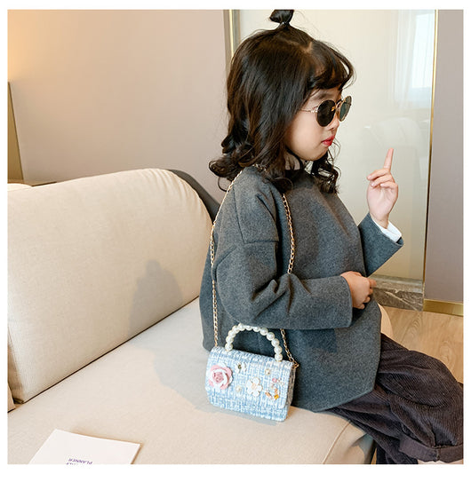 Bolso de Mano para Niña con Perlas - Image 6