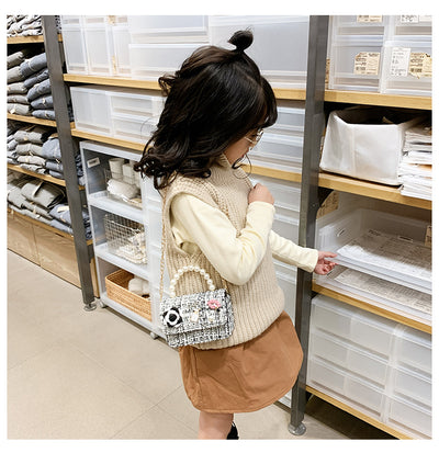Bolso de Mano para Niña con Perlas - Image 10