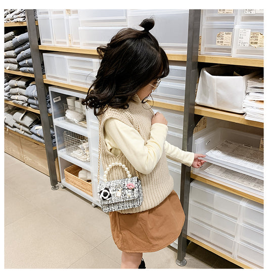 Bolso de Mano para Niña con Perlas - Image 10