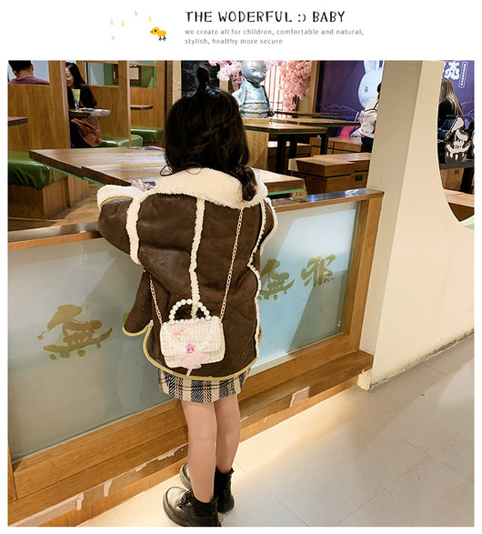 Bolso de Mano para Niña con Perlas - Image 13
