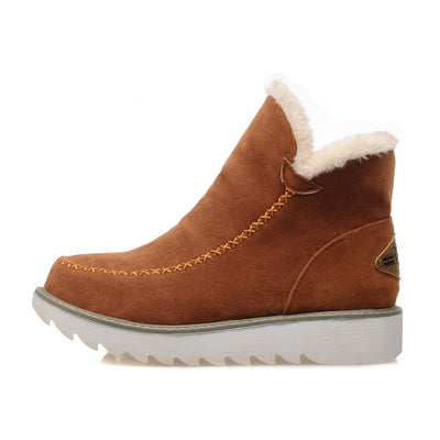 Botas de Nieve Gruesas de Algodón - Botas de Moda para Mujer - Image 9