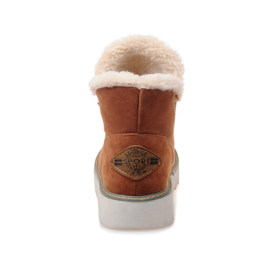 Botas de Nieve Gruesas de Algodón - Botas de Moda para Mujer - Image 10
