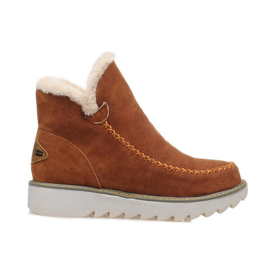 Botas de Nieve Gruesas de Algodón - Botas de Moda para Mujer - Image 11