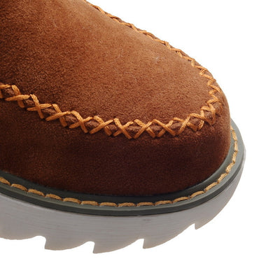 Botas de Nieve Gruesas de Algodón - Botas de Moda para Mujer - Image 14