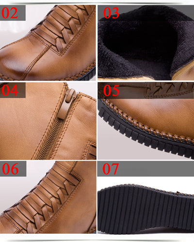 Botas de Cuero para Nieve - Image 8