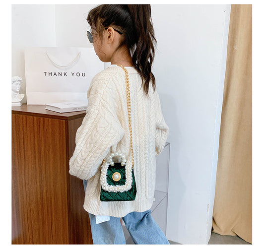 Bolso Crossbody Terciopelo Dorado Princesa - Image 17