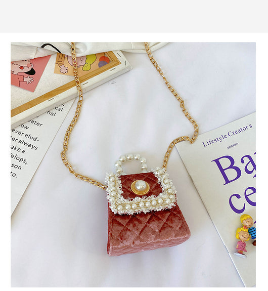 Bolso Crossbody Terciopelo Dorado Princesa - Image 22