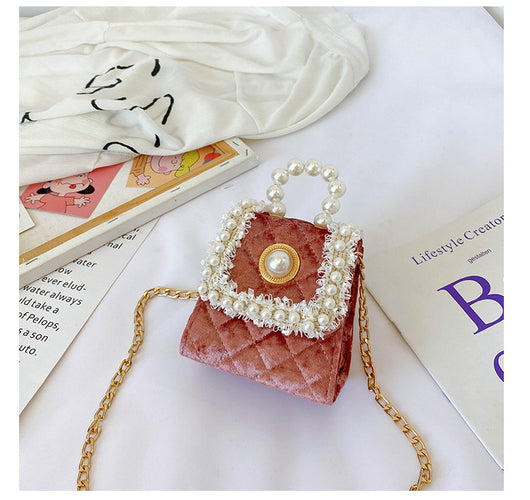 Bolso Crossbody Terciopelo Dorado Princesa - Image 23