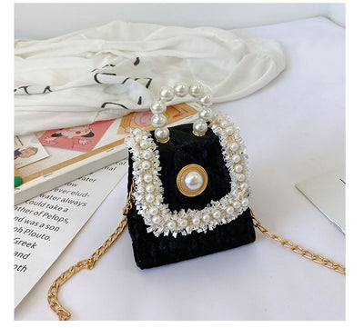 Bolso Crossbody Terciopelo Dorado Princesa - Image 30