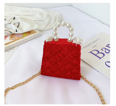 Bolso Crossbody Terciopelo Dorado Princesa - Image 35