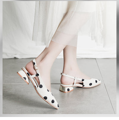 Sandalias Baotou con Tacón Grueso Estilo Hada - Punta Afilada y Hebilla Ajustable - Image 10