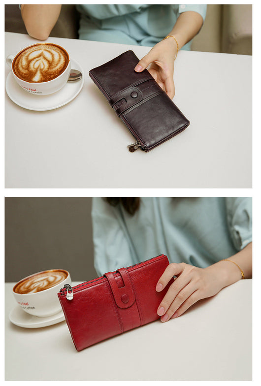 Cartera de Cuero Genuino para Mujer - Image 10