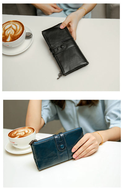 Cartera de Cuero Genuino para Mujer - Image 12