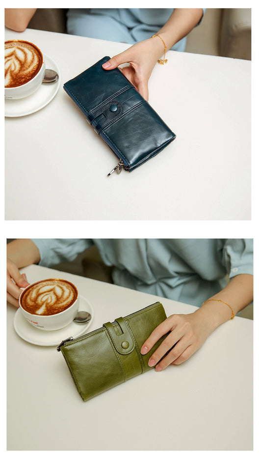 Cartera de Cuero Genuino para Mujer - Image 13