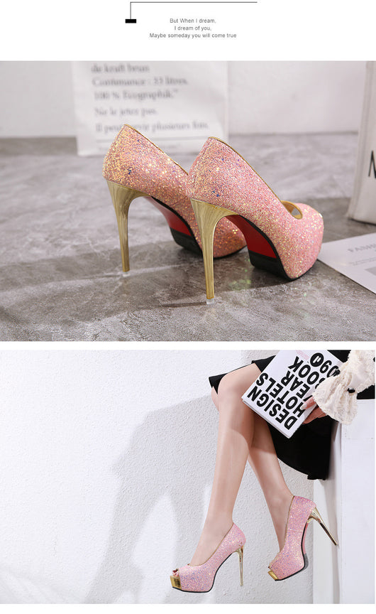 Zapatos de Tacón Stiletto Alto con Lentejuelas - Diseño Elegante para Mujer - Image 12