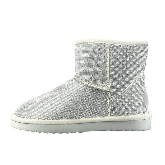 Botas Cortas para Mujer con Brillantes y Forro Térmico - Image 11