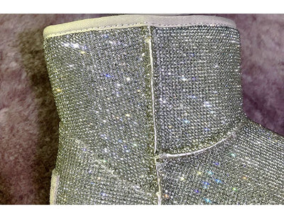 Botas Cortas para Mujer con Brillantes y Forro Térmico - Image 18