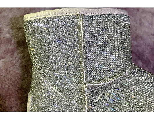 Botas Cortas para Mujer con Brillantes y Forro Térmico - Image 18