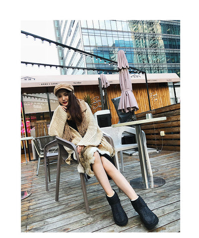 Botas Cortas para Mujer con Brillantes y Forro Térmico - Image 24
