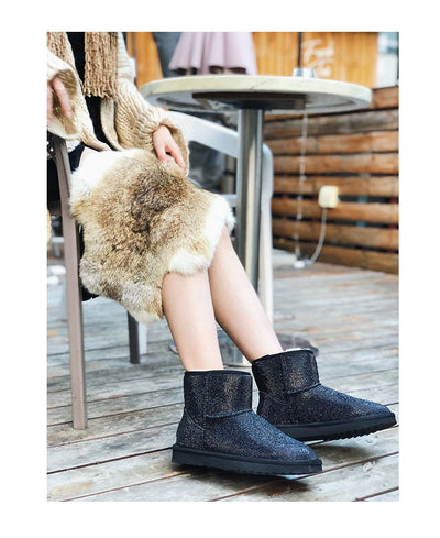 Botas Cortas para Mujer con Brillantes y Forro Térmico - Image 26
