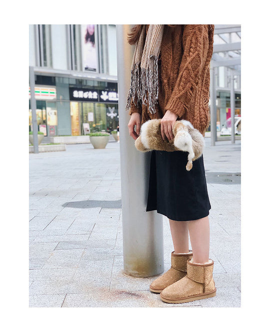 Botas Cortas para Mujer con Brillantes y Forro Térmico - Image 27