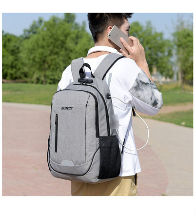 Mochila de Viaje Ejecutiva con Doble Compartimento para Laptop - Image 8
