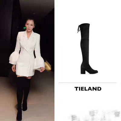 Botas Elásticas Planas Cómodas - Image 23