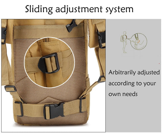 Mochila Táctica Multiusos con Diseño Camuflaje - Image 16