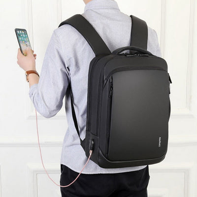 Mochila Inteligente con Carga USB Impermeable Multicapa - Image 6