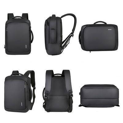 Mochila Inteligente con Carga USB Impermeable Multicapa - Image 9