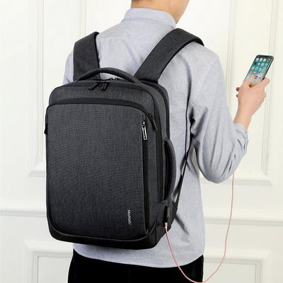 Mochila Inteligente con Carga USB Impermeable Multicapa - Image 18