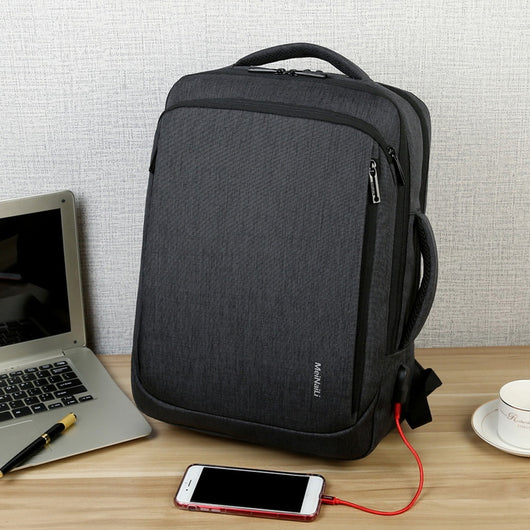 Mochila Inteligente con Carga USB Impermeable Multicapa - Image 22