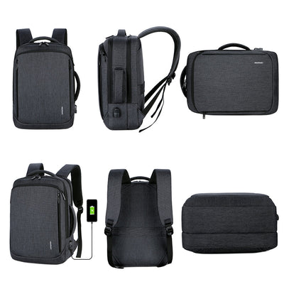 Mochila Inteligente con Carga USB Impermeable Multicapa - Image 23