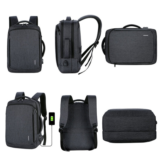 Mochila Inteligente con Carga USB Impermeable Multicapa - Image 23