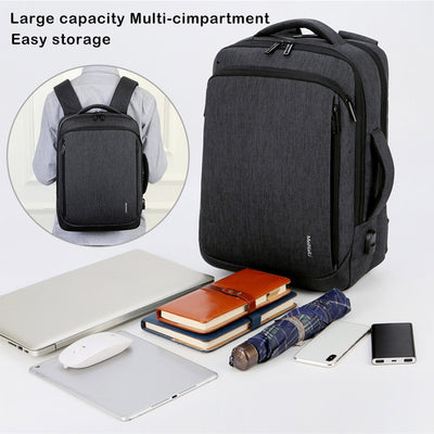 Mochila Inteligente con Carga USB Impermeable Multicapa - Image 25