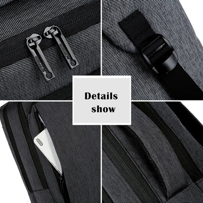 Mochila Inteligente con Carga USB Impermeable Multicapa - Image 26