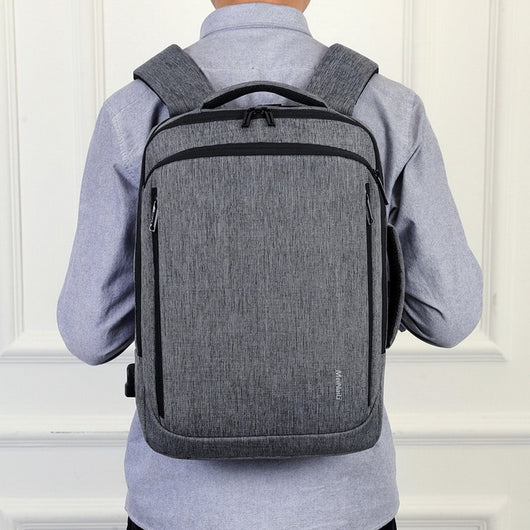 Mochila Inteligente con Carga USB Impermeable Multicapa - Image 28