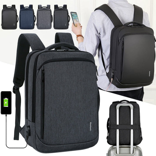 Mochila Inteligente con Carga USB Impermeable Multicapa - Image 38