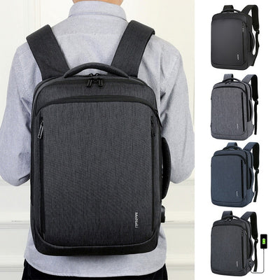 Mochila Inteligente con Carga USB Impermeable Multicapa - Image 39
