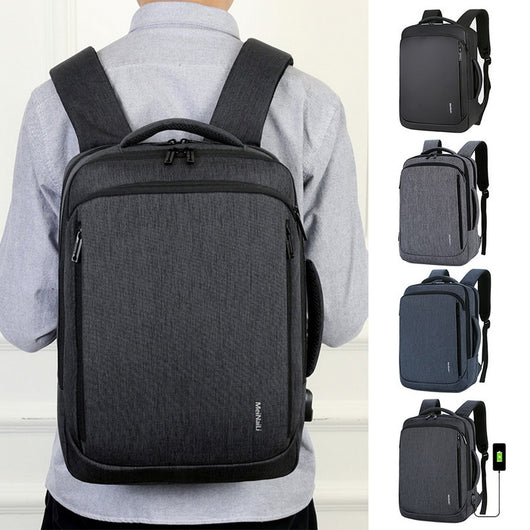 Mochila Inteligente con Carga USB Impermeable Multicapa - Image 39