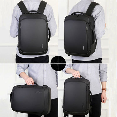 Mochila Inteligente con Carga USB Impermeable Multicapa - Image 41