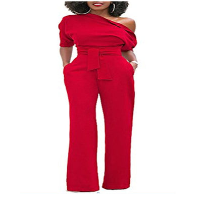 Pantalón Ancho con Hombros Descubiertos y Botones - Image 22