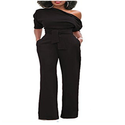 Pantalón Ancho con Hombros Descubiertos y Botones - Image 25