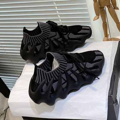 Tenis Deportivos Respirable con Malla Volcánica - Zapatillas Running Casual Trend - Image 7
